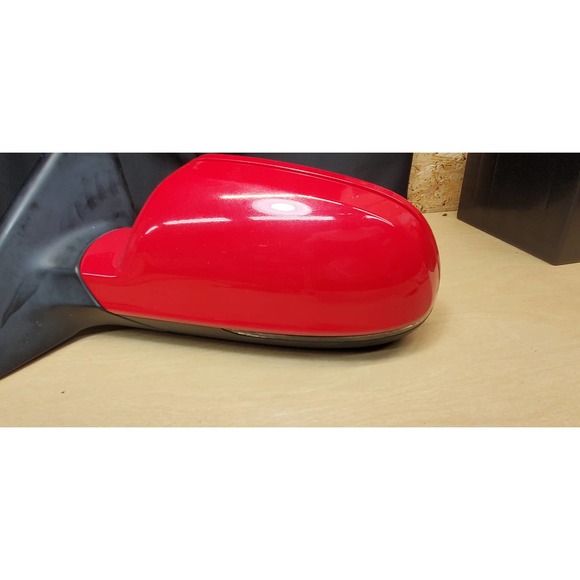 2010-2014 AUDI A5 2.0T Prestige Convertible Mirror DRIVER Side Left LH Side RED - Picture 10 of 10